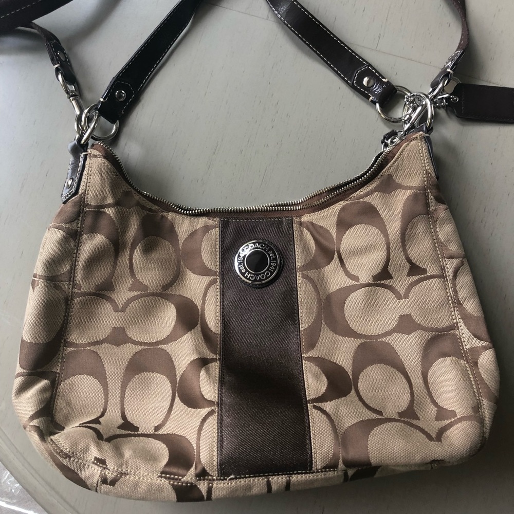 Coach crossbody tote